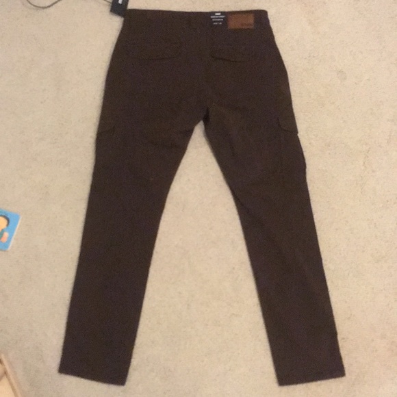 NWT Mavi Twill Cargo Pants Slim Straight Leg 33/32 - Picture 4 of 5